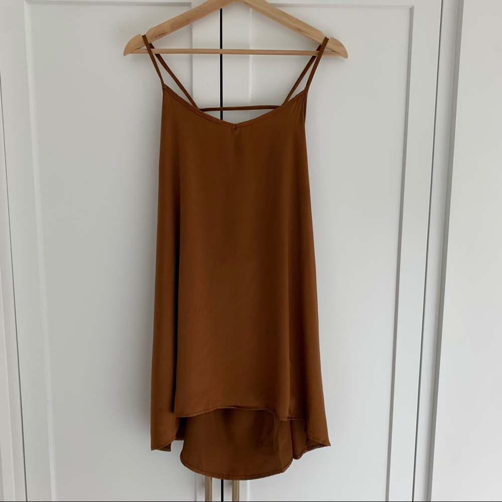 Vitamin A Satin Slip Dress